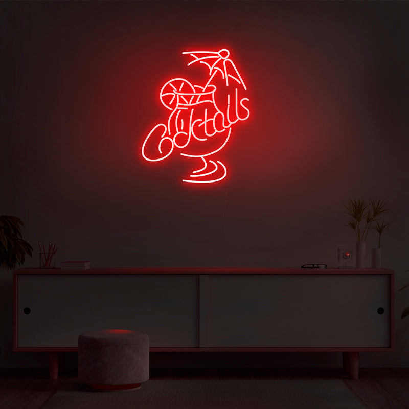 'Cocktails' Neon Sign - Nuwave Neon