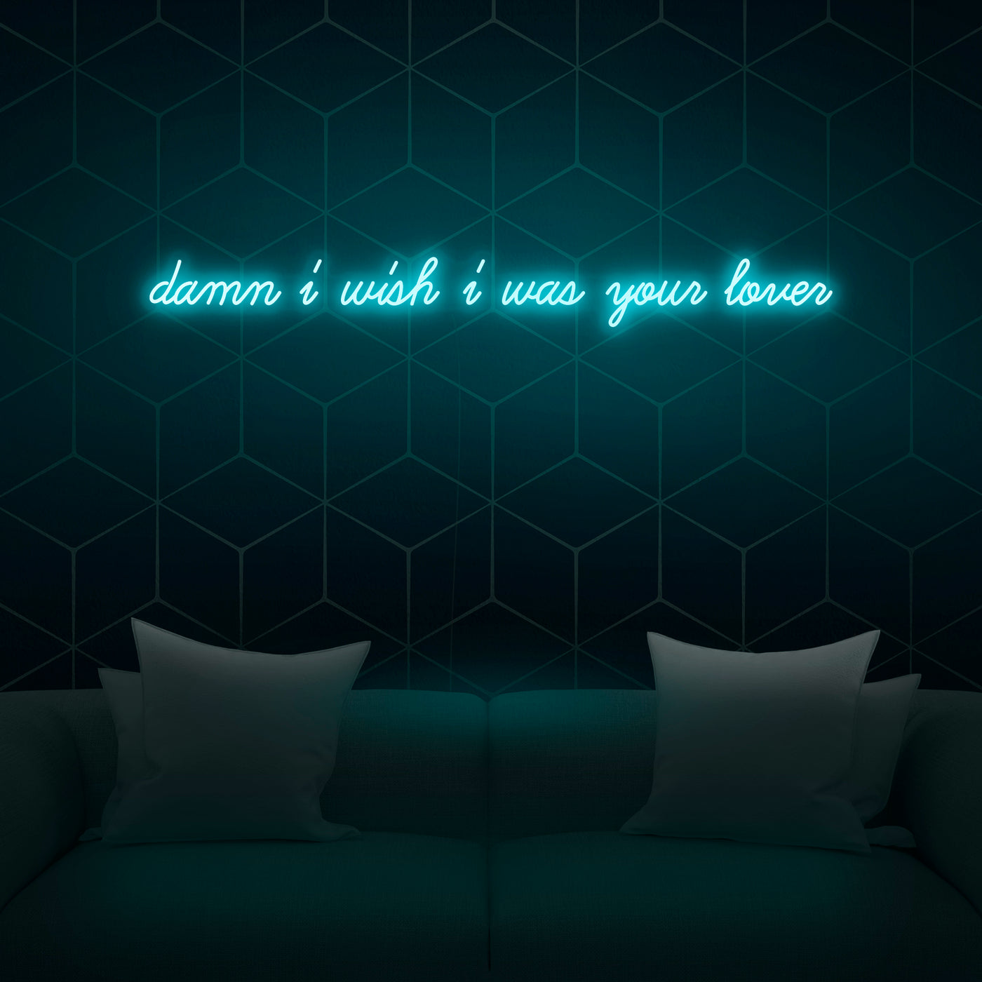 'Damn I Wish I Was Your Lover' Neon Sign - Nuwave Neon