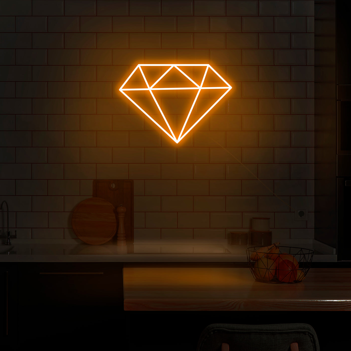 'Diamond' Neon Sign - Nuwave Neon