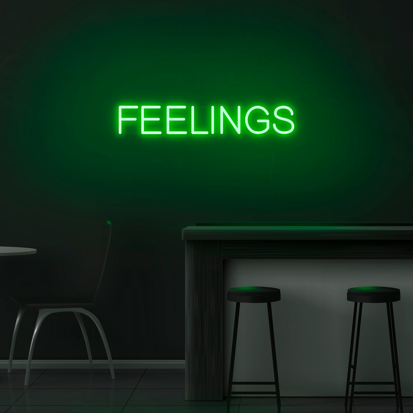 'Feelings' Neon Sign - Nuwave Neon