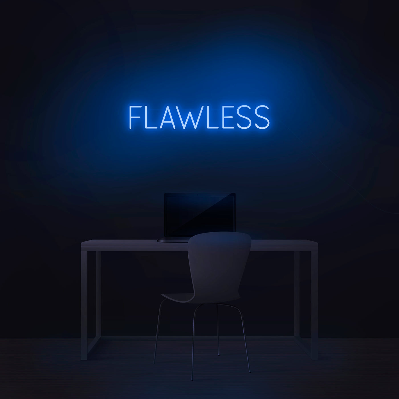 'Flawless' Neon Sign - Nuwave Neon