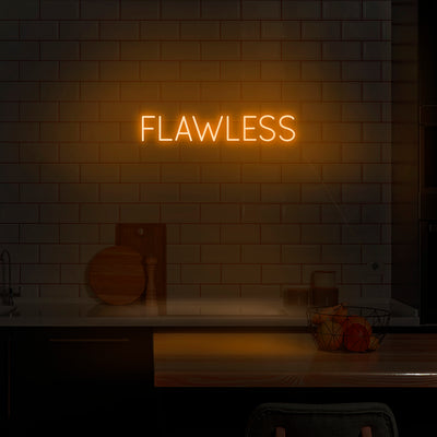 'Flawless' Neon Sign - Nuwave Neon