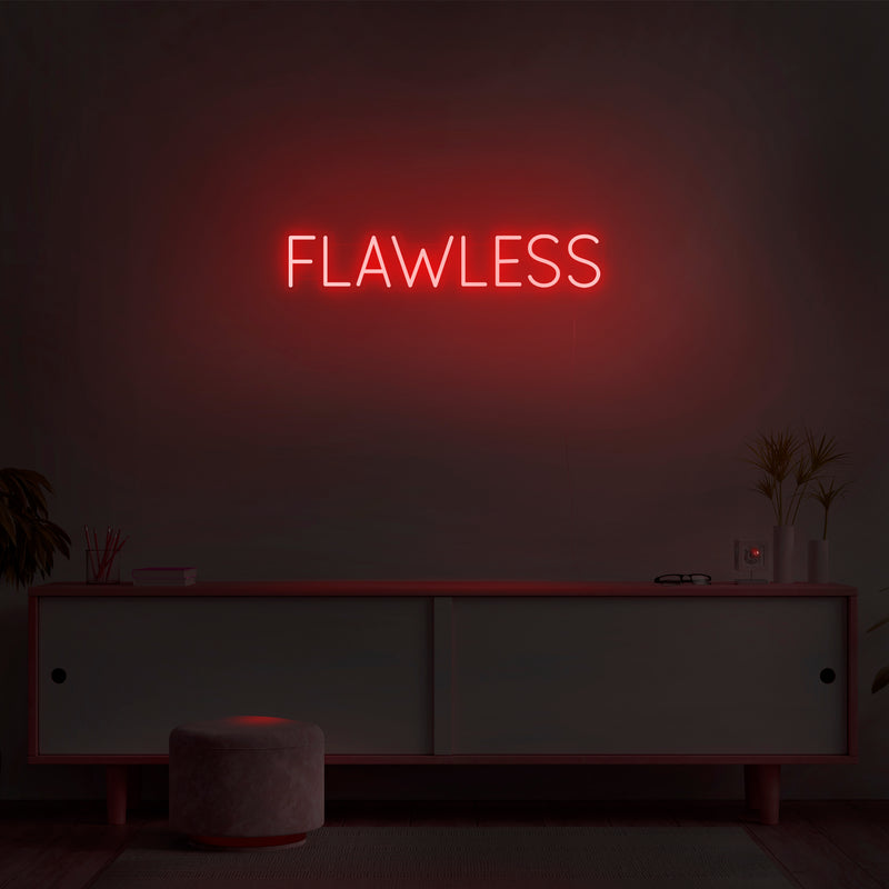 'Flawless' Neon Sign - Nuwave Neon