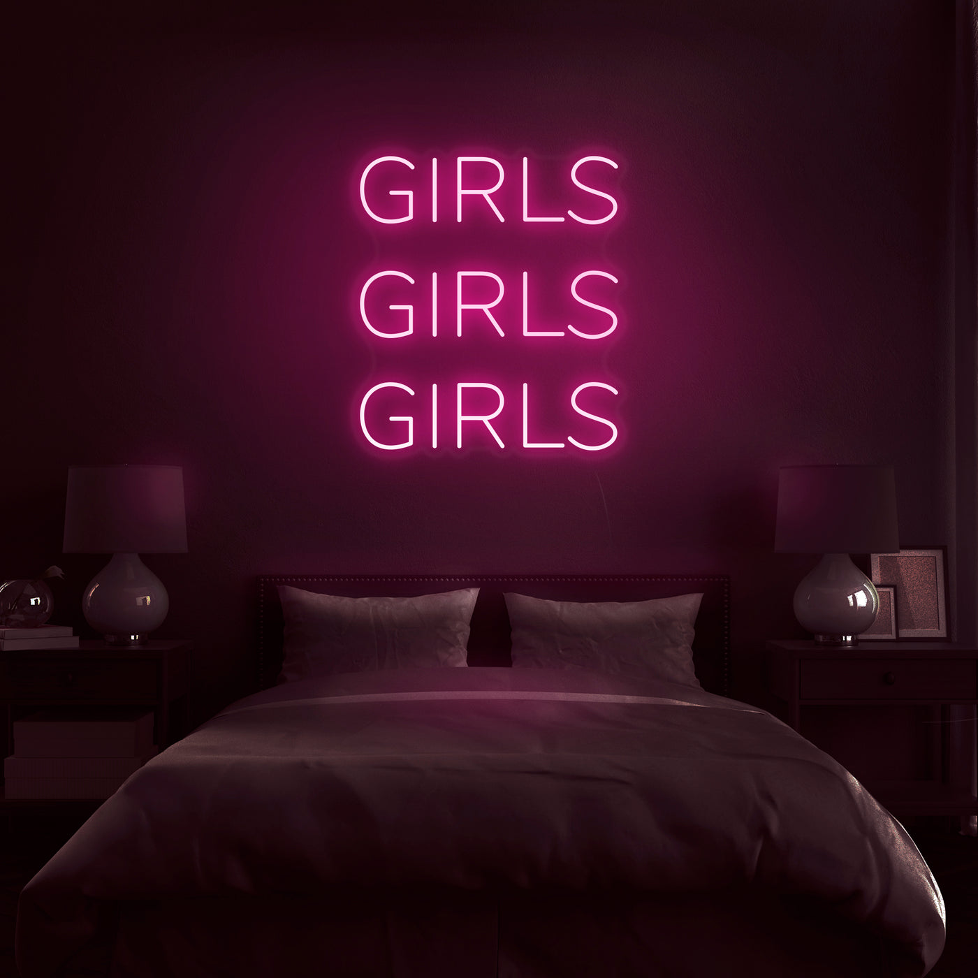 'Girls Girls Girls' Neon Sign - Nuwave Neon