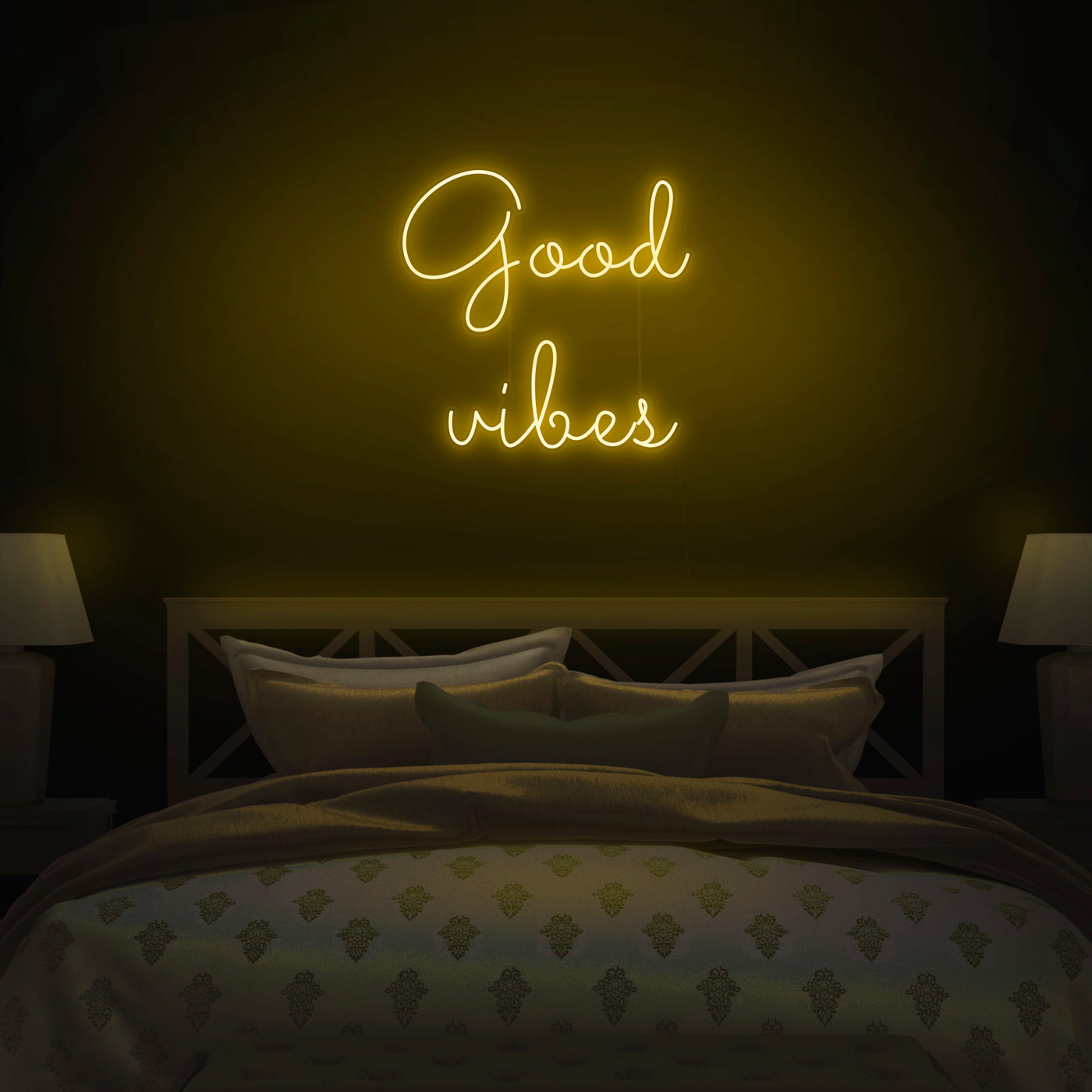 'Good Vibes' V2 Neon Sign - Nuwave Neon