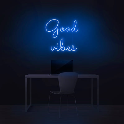 'Good Vibes' V2 Neon Sign - Nuwave Neon