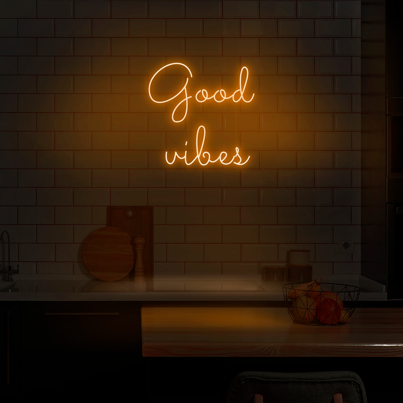 'Good Vibes' V2 Neon Sign - Nuwave Neon