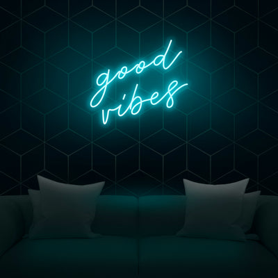 'Good Vibes' Neon Sign - Nuwave Neon