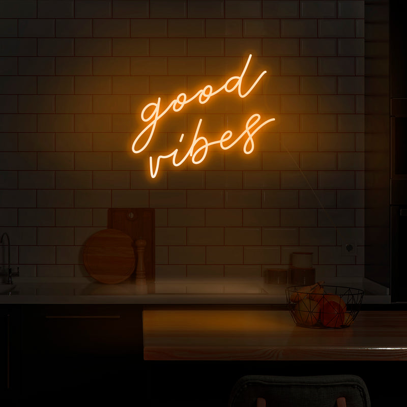 'Good Vibes' Neon Sign - Nuwave Neon