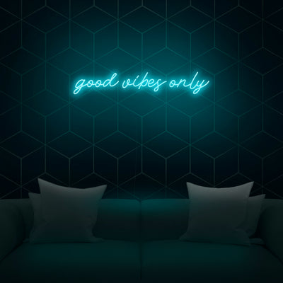 'Good Vibes Only' Neon Sign - Nuwave Neon