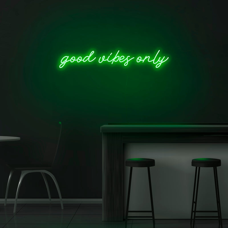 'Good Vibes Only' Neon Sign - Nuwave Neon