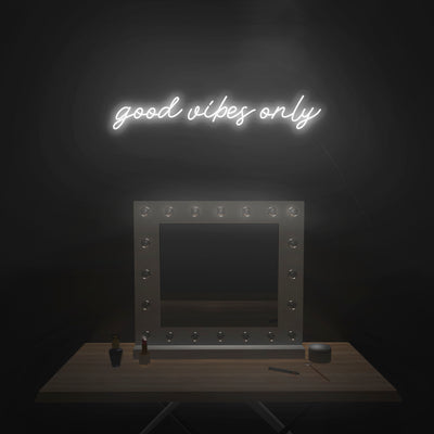 'Good Vibes Only' Neon Sign - Nuwave Neon