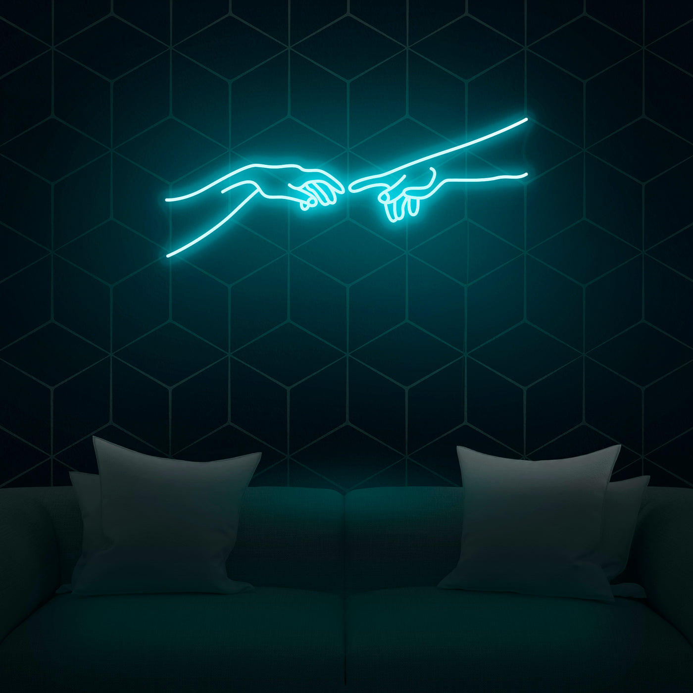 'Hand of God' Neon Sign - Nuwave Neon