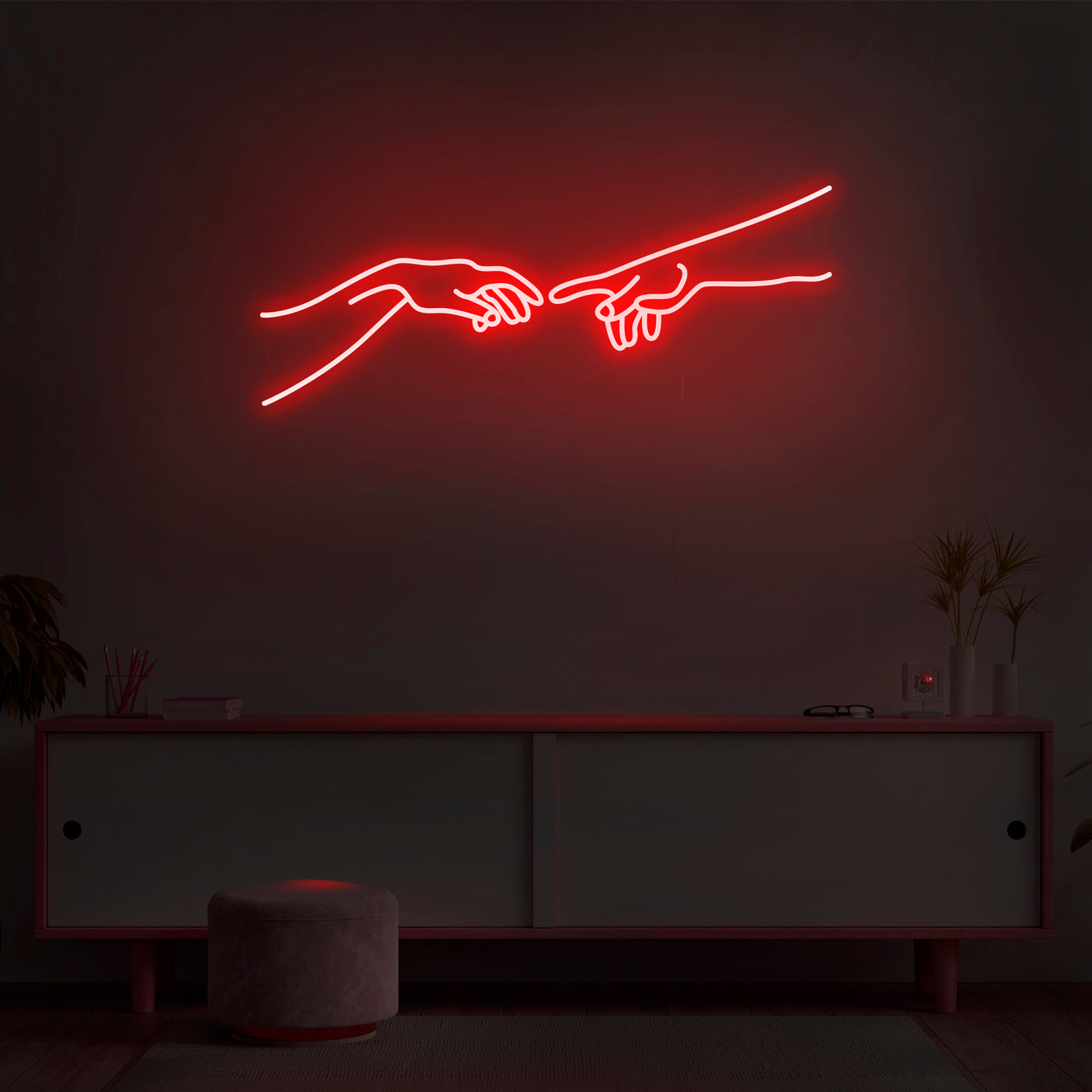 'Hand of God' Neon Sign - Nuwave Neon