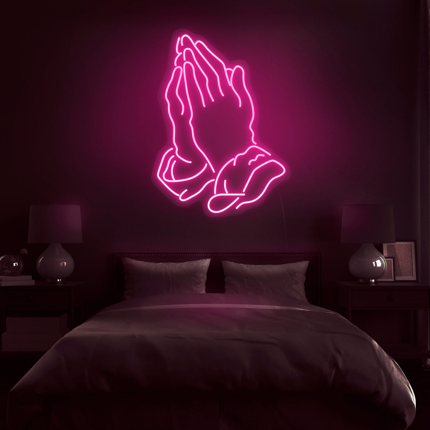 'Praying Hands' Neon Sign - Nuwave Neon