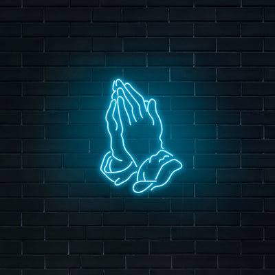 'Praying Hands' Neon Sign - Nuwave Neon