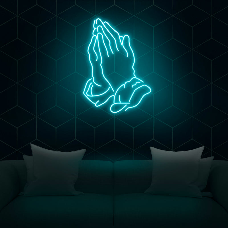 'Praying Hands' Neon Sign - Nuwave Neon