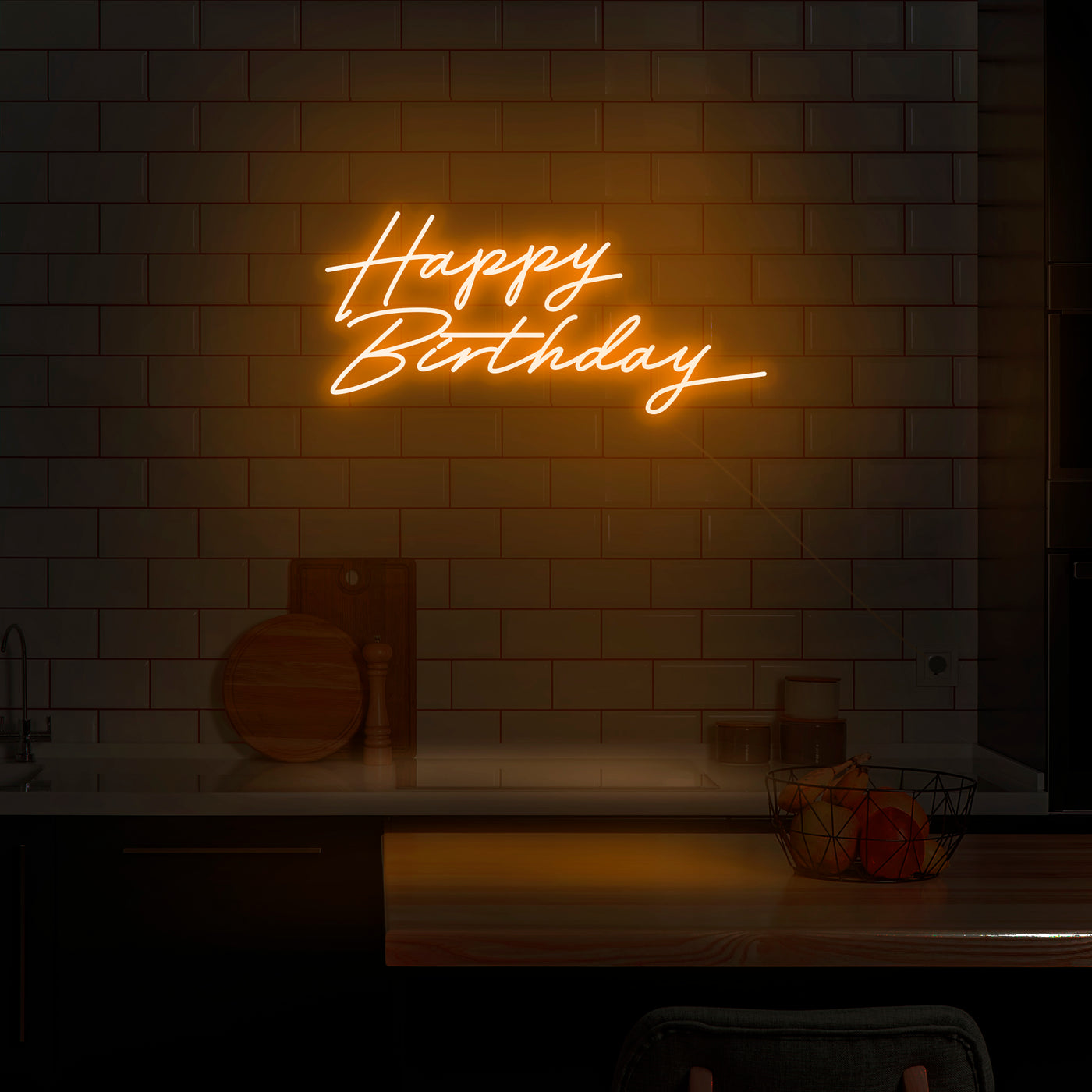 'Happy Birthday' Neon Sign - Nuwave Neon