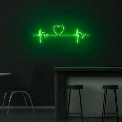 'Heartbeat' Neon Sign - Nuwave Neon