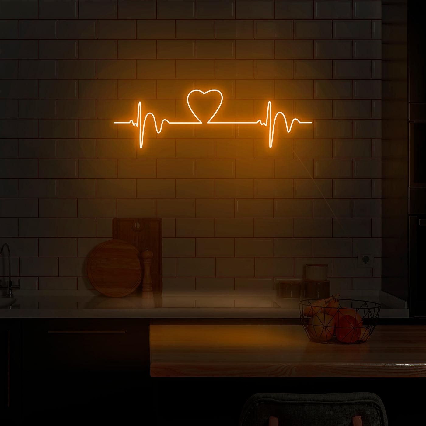 'Heartbeat' Neon Sign - Nuwave Neon