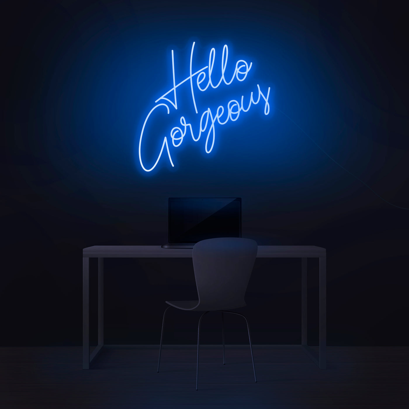 'Hello Gorgeous' V2 Neon Sign - Nuwave Neon