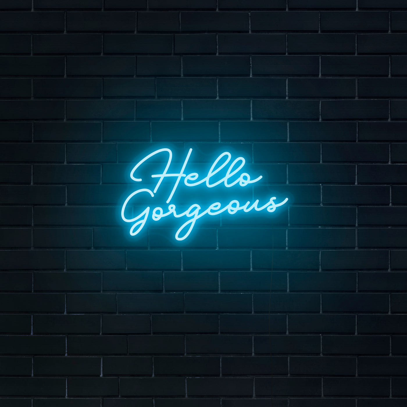 'Hello Gorgeous' Neon Sign - Nuwave Neon