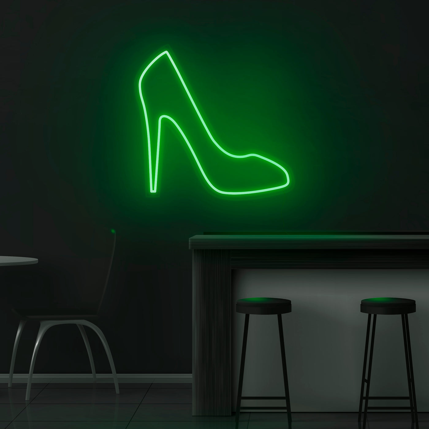 'High Heel' Neon Sign - Nuwave Neon