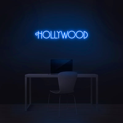 'Hollywood' V2 Neon Sign - Nuwave Neon