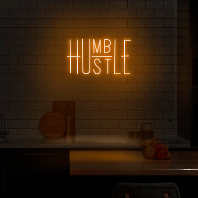 'Humble Hustle' Neon Sign - Nuwave Neon