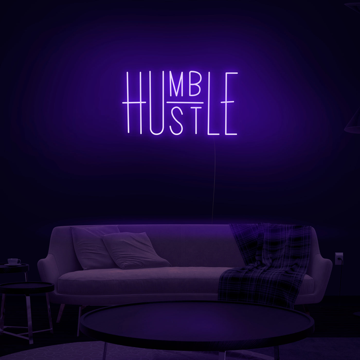 'Humble Hustle' Neon Sign - Nuwave Neon