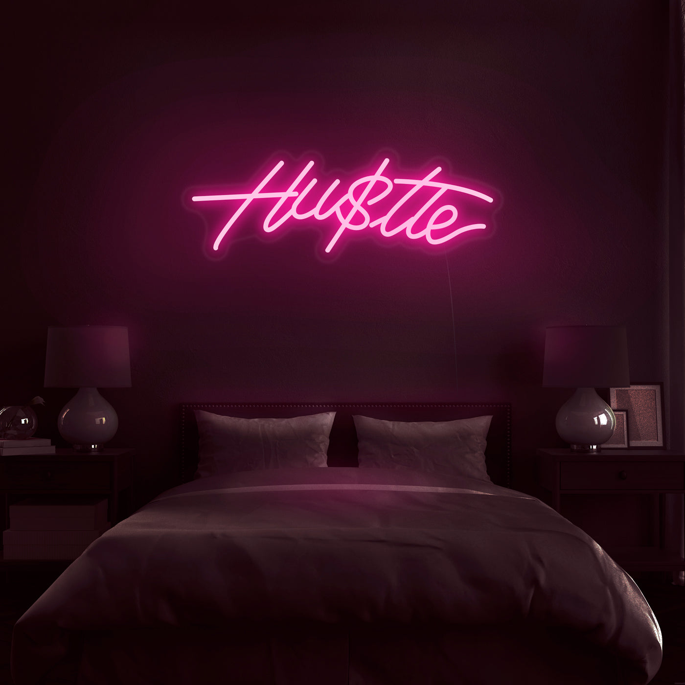 'Hustle' Neon Sign - Nuwave Neon