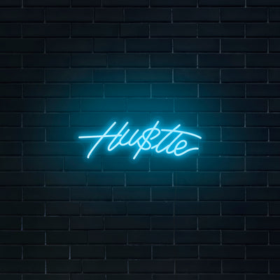 'Hustle' Neon Sign - Nuwave Neon