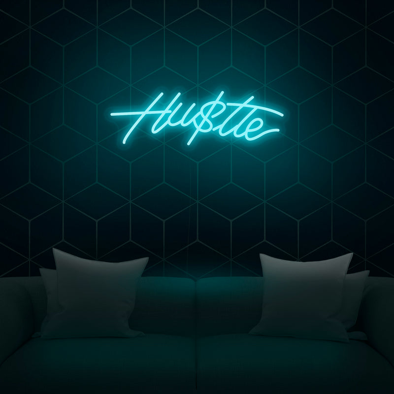 'Hustle' Neon Sign - Nuwave Neon