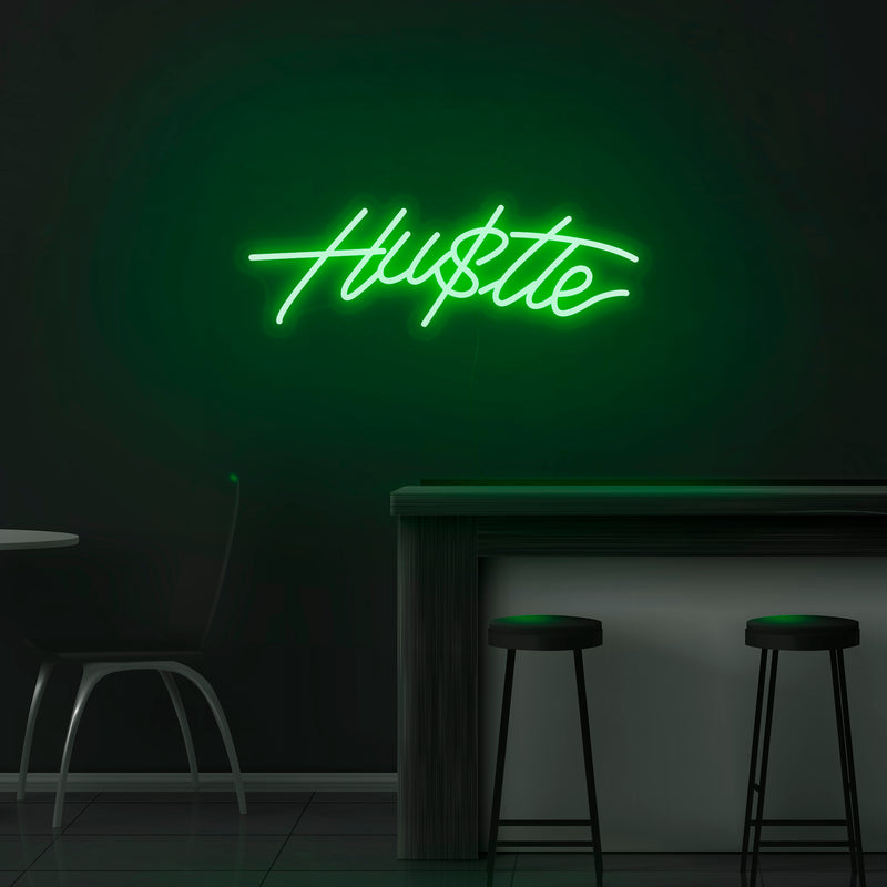 'Hustle' Neon Sign - Nuwave Neon