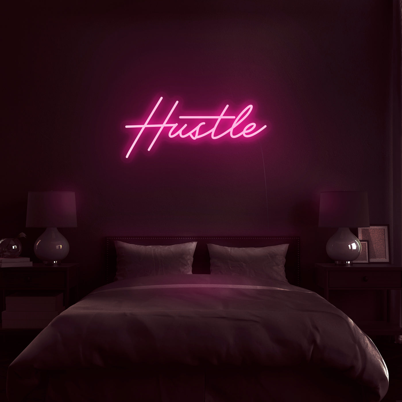 'Hustle' V2 Neon Sign - Nuwave Neon