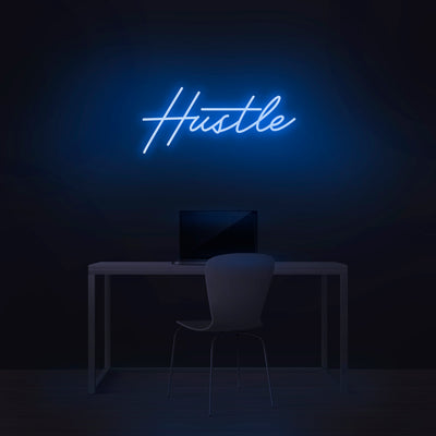 'Hustle' V2 Neon Sign - Nuwave Neon