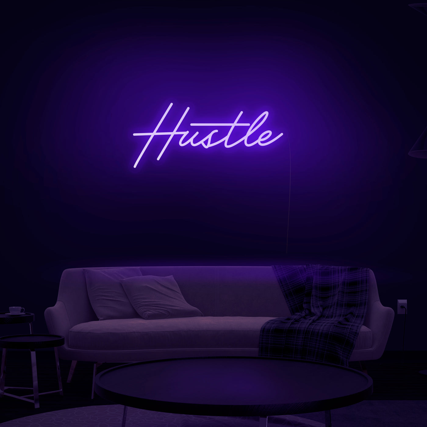 'Hustle' V2 Neon Sign - Nuwave Neon