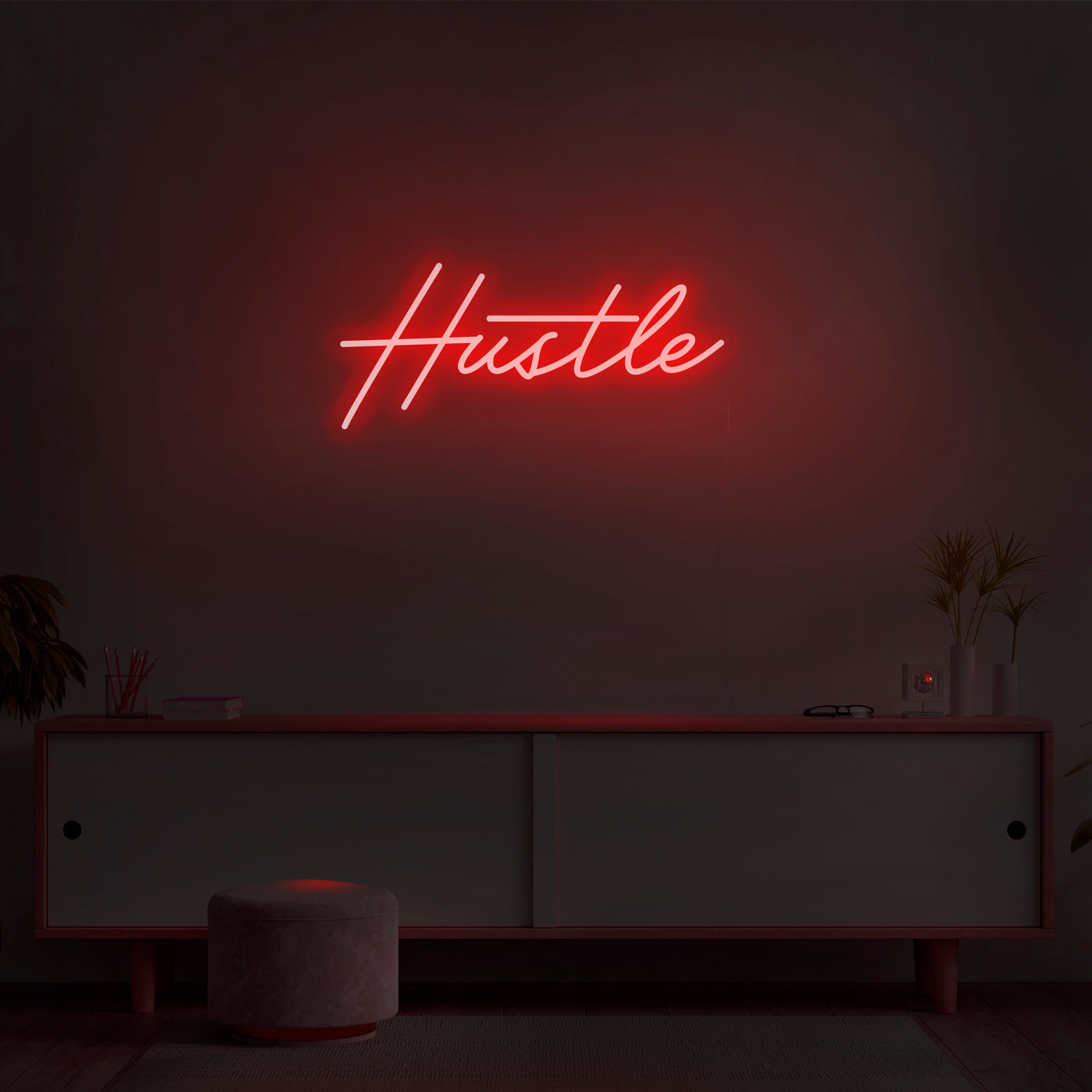 'Hustle' V2 Neon Sign - Nuwave Neon