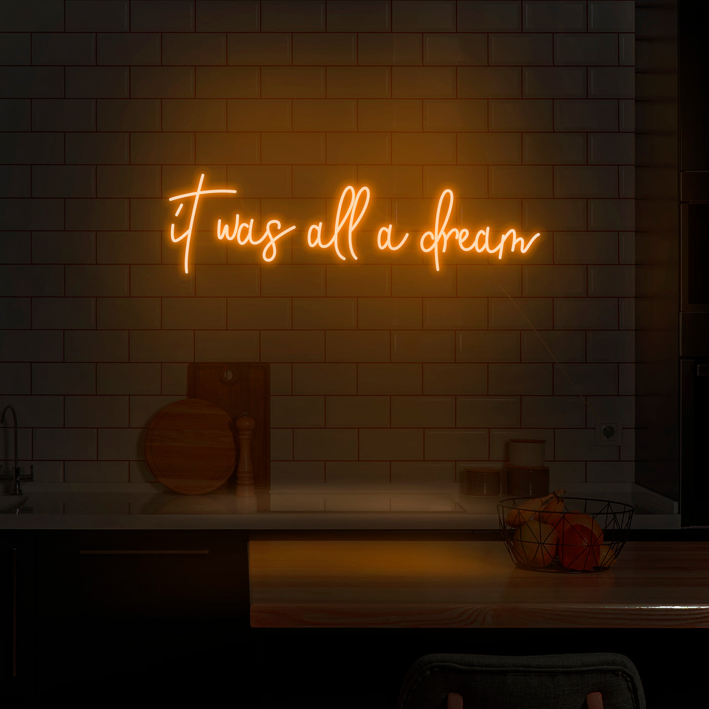 'It Was All A Dream' V4 Neon Sign - Nuwave Neon