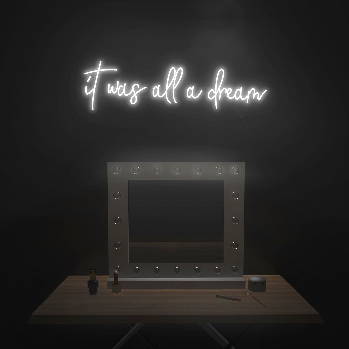 'It Was All A Dream' V4 Neon Sign - Nuwave Neon