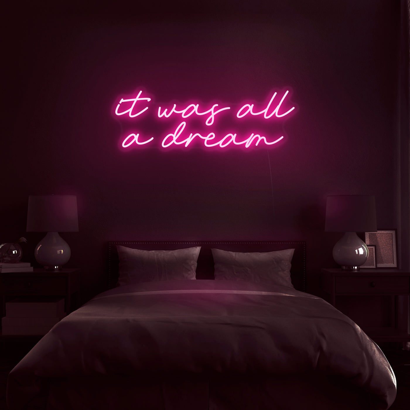 'It Was All A Dream' V3 Neon Sign - Nuwave Neon