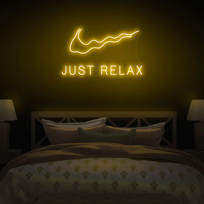 'Just Relax' Neon Sign - Nuwave Neon