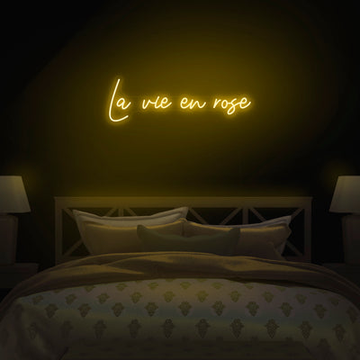 'La Vie En Rose' Neon Sign - Nuwave Neon