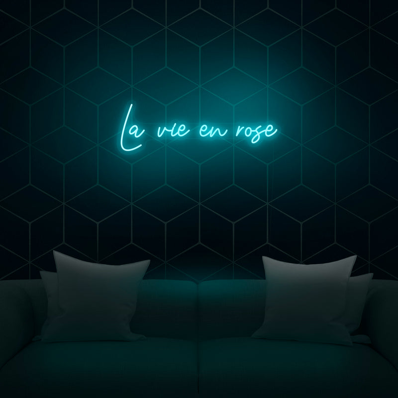 'La Vie En Rose' Neon Sign - Nuwave Neon