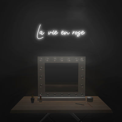 'La Vie En Rose' Neon Sign - Nuwave Neon