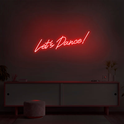 'Let's Dance' Neon Sign - Nuwave Neon