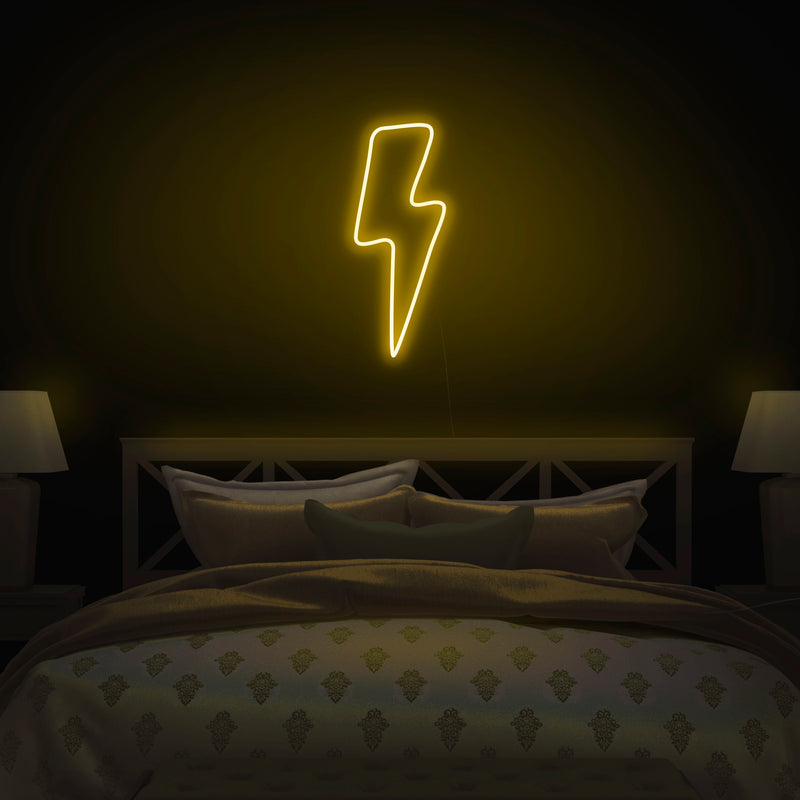 'Lightning Bolt' Neon Sign - Nuwave Neon