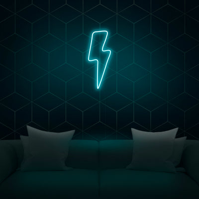 'Lightning Bolt' Neon Sign - Nuwave Neon