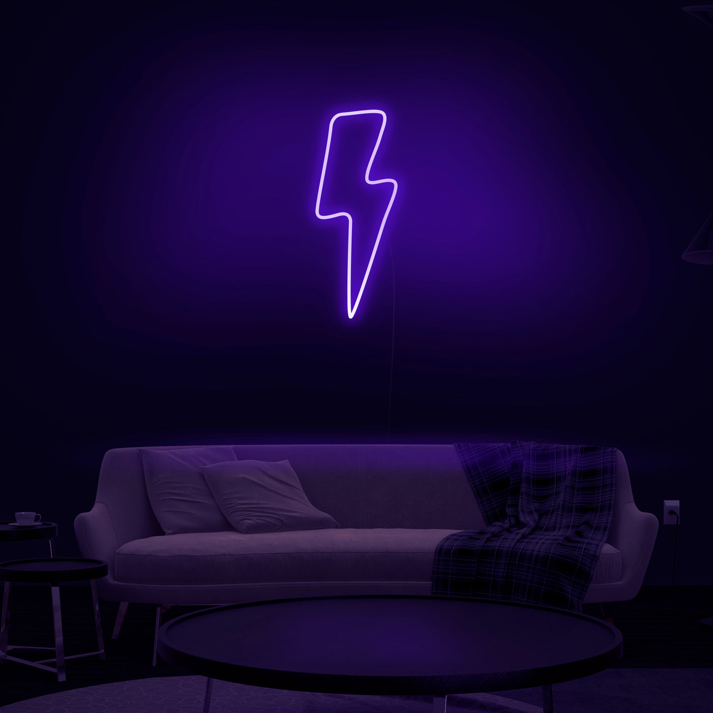 'Lightning Bolt' Neon Sign - Nuwave Neon