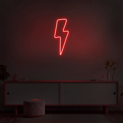 'Lightning Bolt' Neon Sign - Nuwave Neon